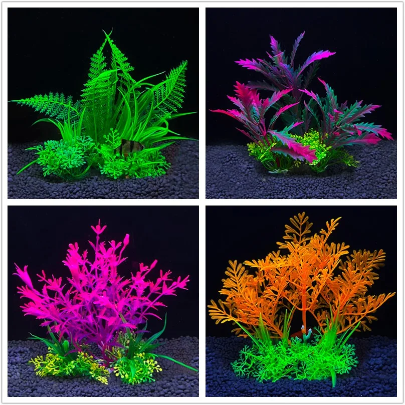 Simulation Water Plants Fish Tank Aquarium Landscaping Plastic Water Plants Micro Landscape Decoration Ornaments artificial plants fish tank ornaments fish tank decorations aquarium ornaments artificial aquarium plants mini landscape ornaments