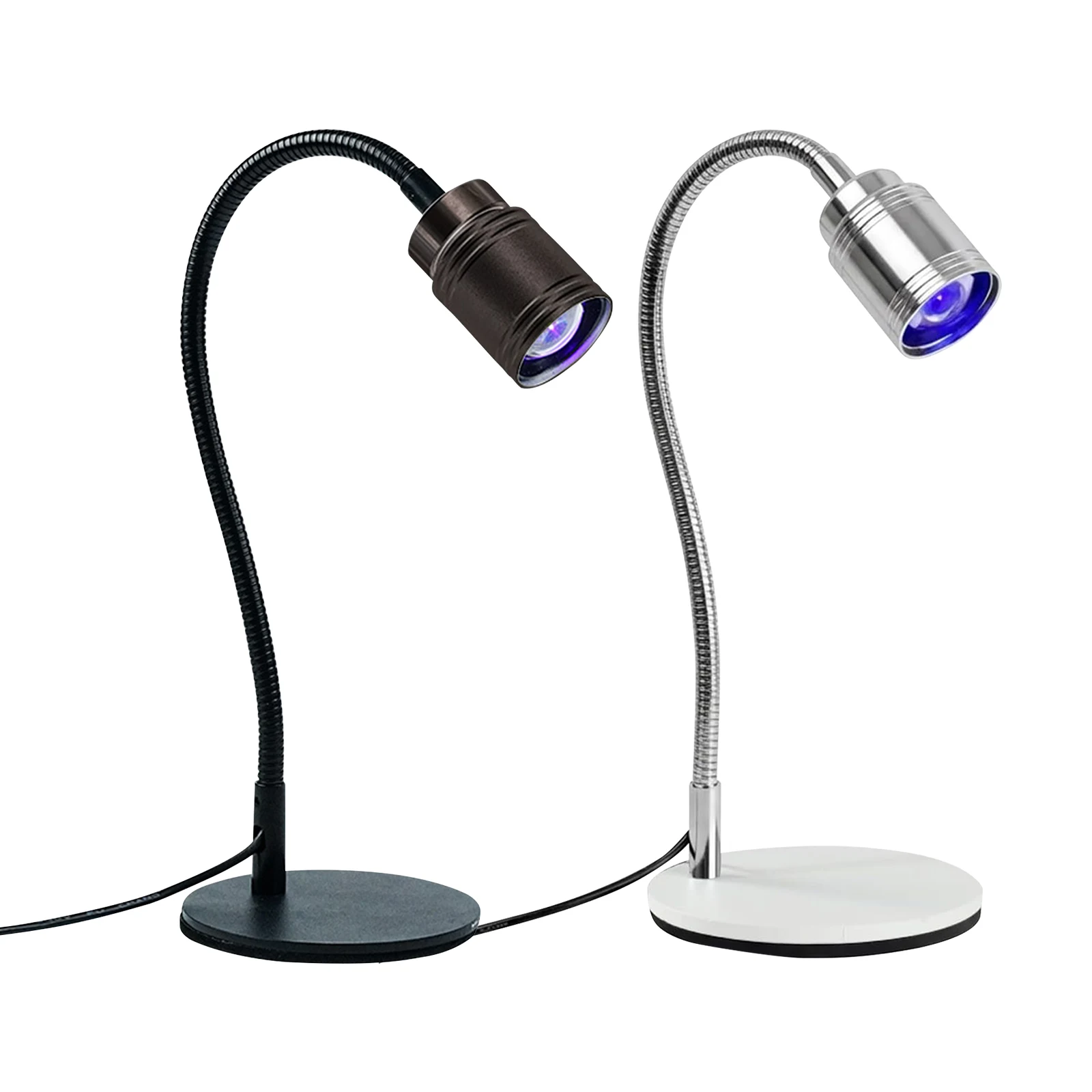 LED 360도 플렉시블 구즈넥 네일 램프 스마트 센서 전문 플래시 큐어 라이트 3D 네일 아트 및 팁 시술용 빠른 건조 램프