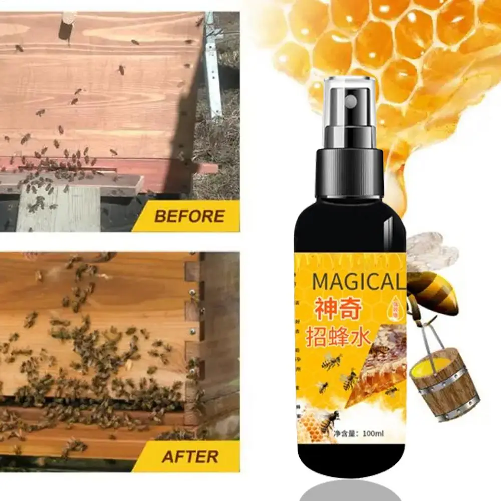 Description Picture 4 of itemCarpenter Bee Bait Multipurpose Carpenter Attractant Lure 100ml Effective User-Friendly Bee Lure Portable Bee Bait For Bee 