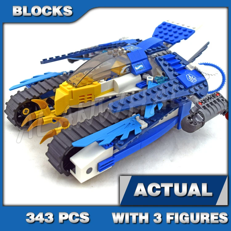 

343pcs Chima Equila's Ultra Striker CHI Rubber Tracks Eagle Rocket Shooter 10055 Building Block Sets Compatible With Model