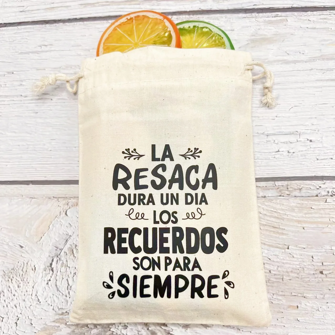 10pcs Christmas Party Wake Up Bags Party Gift Bags Wedding Hangover bag Storage Cotton Bags To the wedding guests Recovery Kit 4