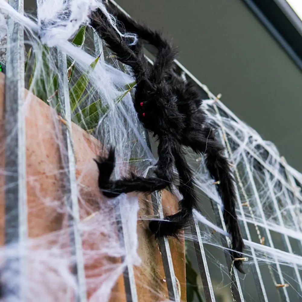 

Realistic Spider Prop Soft Plush Spider with Realistic Features Realistic Plush Spider Decorations for Halloween for Escape