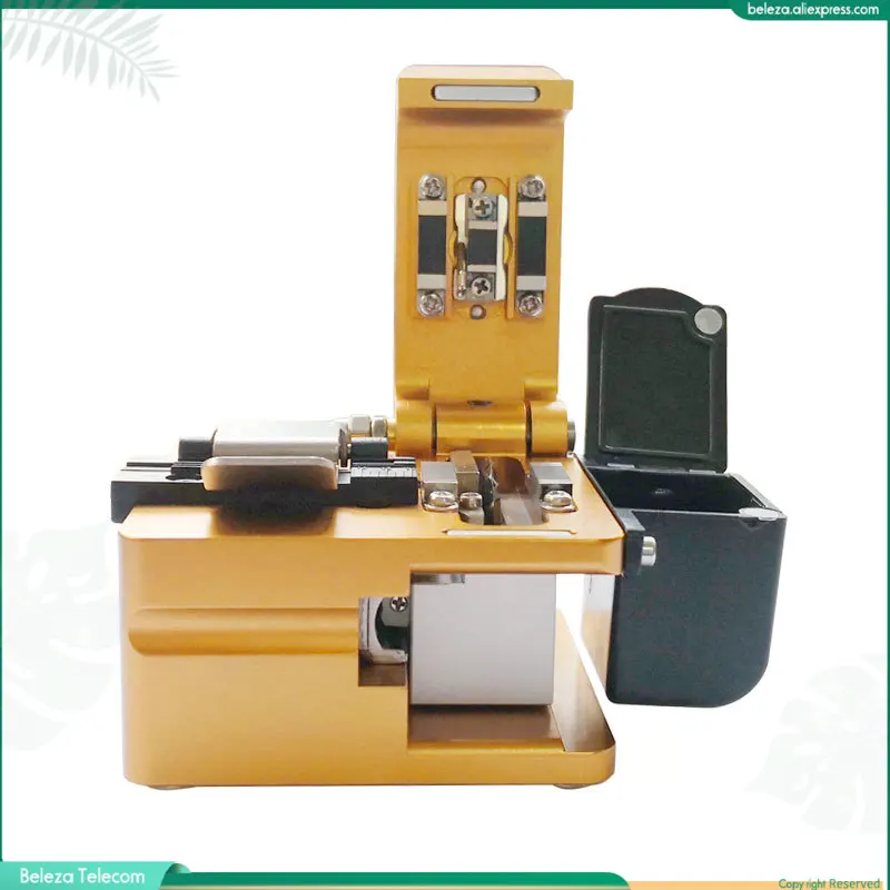 

S09 SignalFire волоконно-оптический очиститель для AI-9/7C, устройство для термического сращивания оптического волокна, режущий нож для волоконно-оптического резака с пылесборником