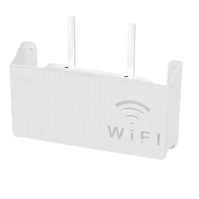 Wifi Útválasztó Tárolódoboz Falra Szerelt Dobozok Otthoni Dekoratív Hider Rack Kábelszervező Dobozához A Nappalihoz
