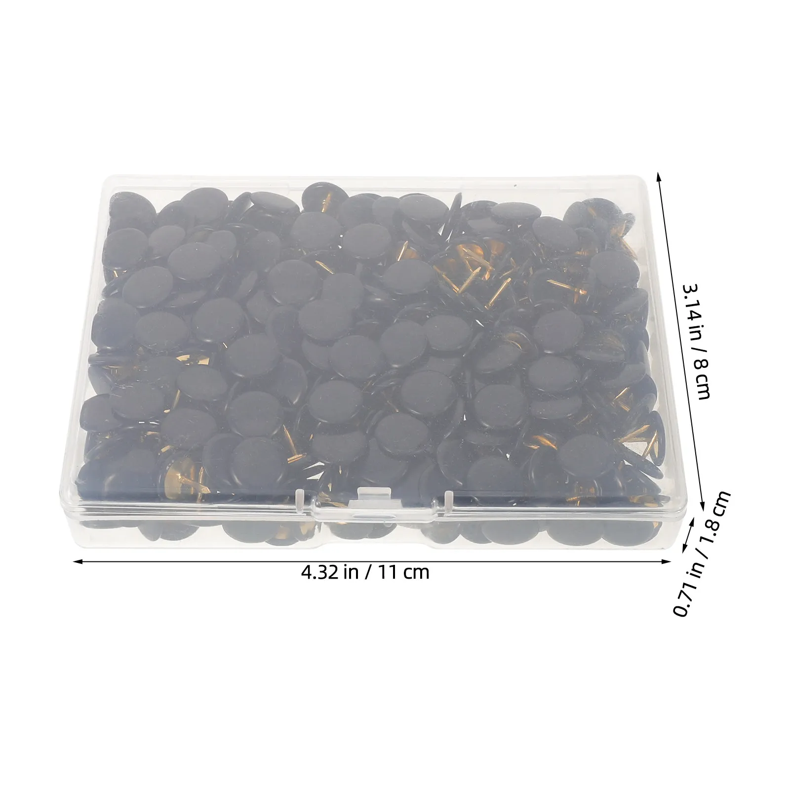 400개 플랫 헤드 썸 탭스 장 푸시핀 사무용품 게시판 포스터 벽걸이 아트 사진 디스플레이 공예용