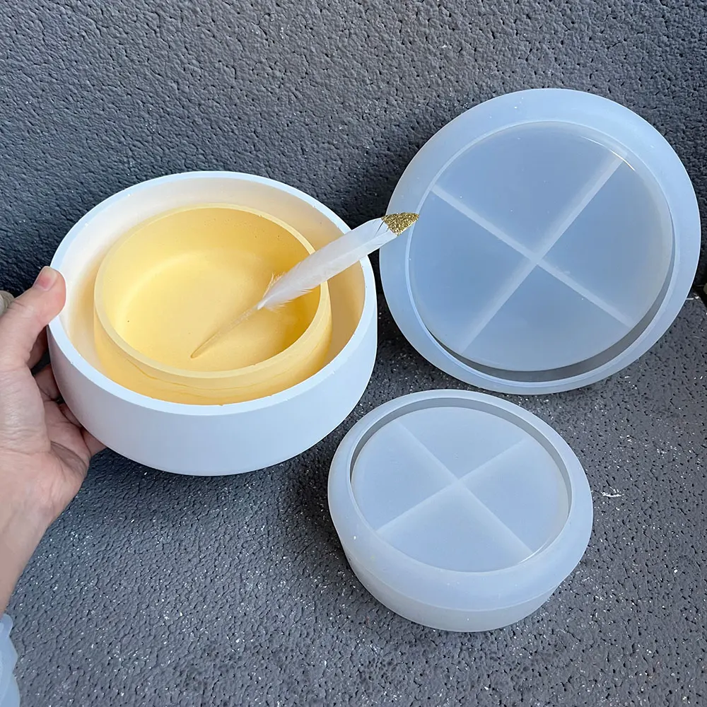 Cement Silicone Mold Truck Candle Holders Planet Shape Succulent Pot Flower Pot Concrete Casting Mold Round Bowl Candle Cup candle making supplies silicone mold punch tool