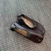 Bailamos Women Low Heel Split Toe Slippers Soft Bottom Loafers Microfiber Comfy Flats  Brief Ladies Moccasins Tabi Ninja Shoes 6