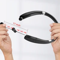 MZYMI Foldable Bluetooth Headset Lightweight Retractable Bluetooth Headphones Noise Cancelling Stereo Neckband Wireless Headset - Image 5