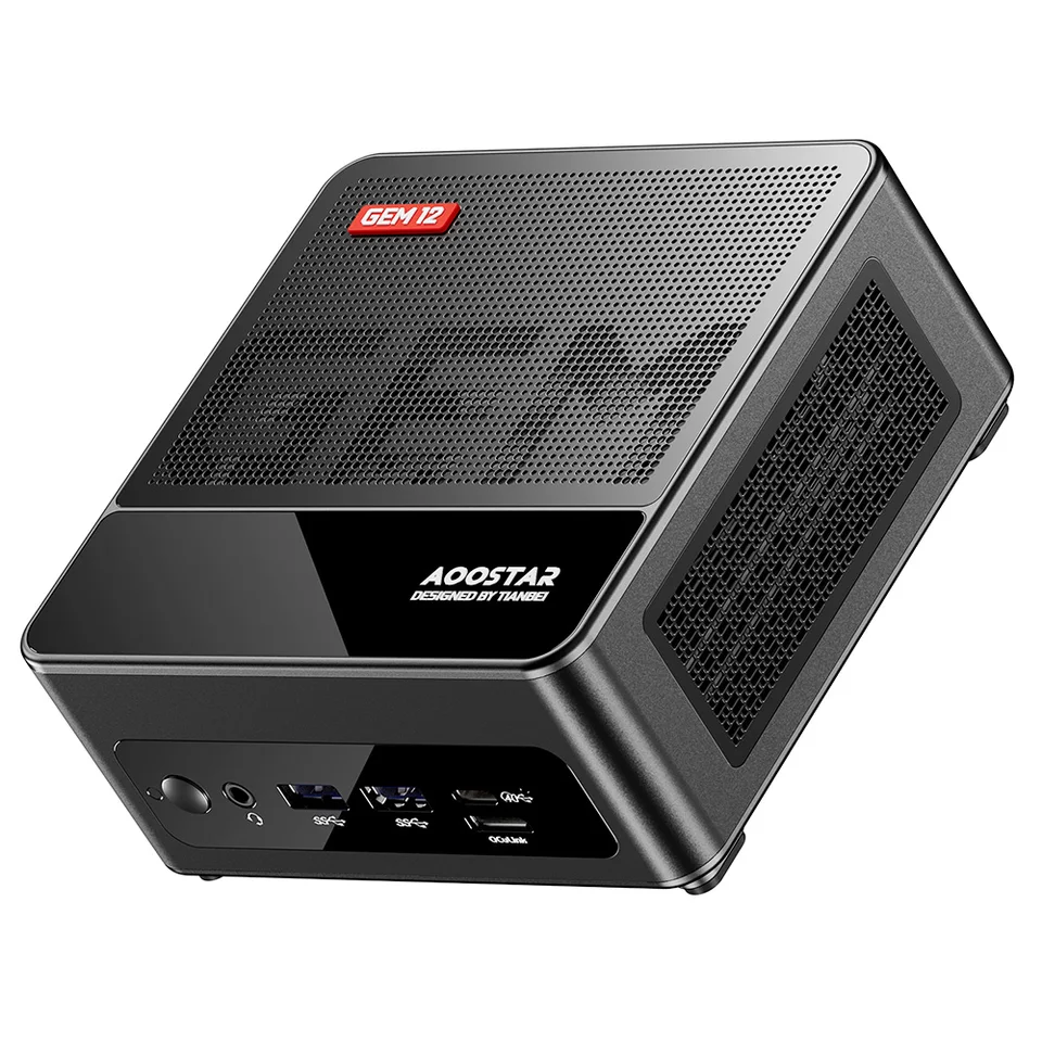 AOOSTAR GEM12 Mini PC, AMD Ryzen 9 6900HX 8 Core Up to 4.9GHz