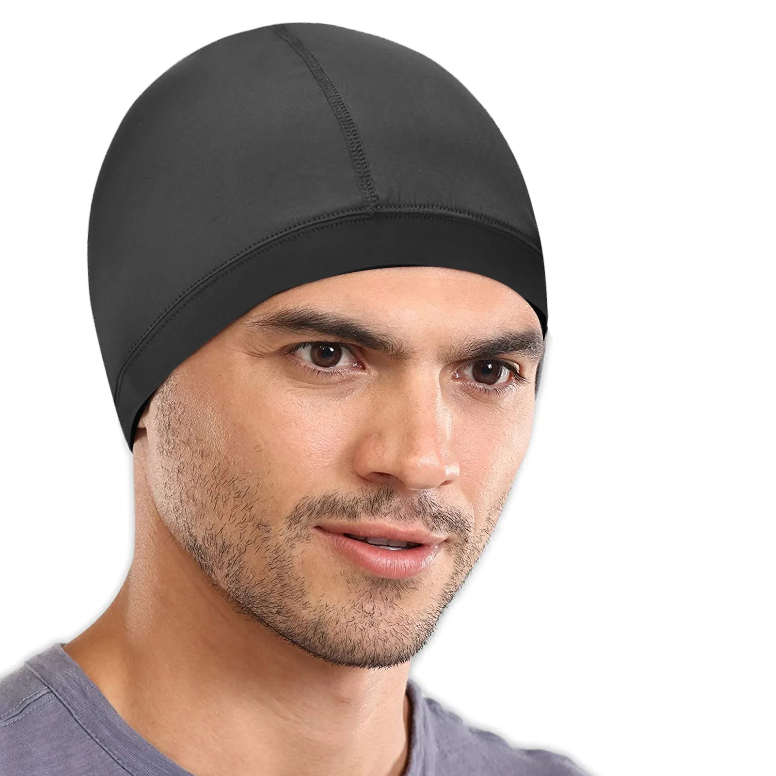 Cooling Skull Cap Helmet Lining Breathable Sweat Wicking Cycling Sports Running Hat Comfortable