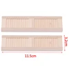 Miniature Doll house Wooden Shutters DIY Window Curtain Furniture Toy Accessories Pretend Play Toy Gift 6