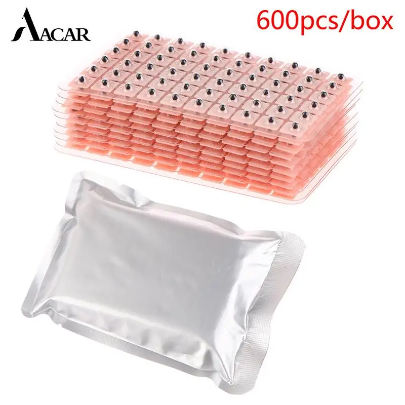

600pcs/box Ear Vaccaria Seeds Stickers Weight Loss Slim Magnetic Beads Therapy Auricular Ear Auriculotherapy Acupuncture Therapy