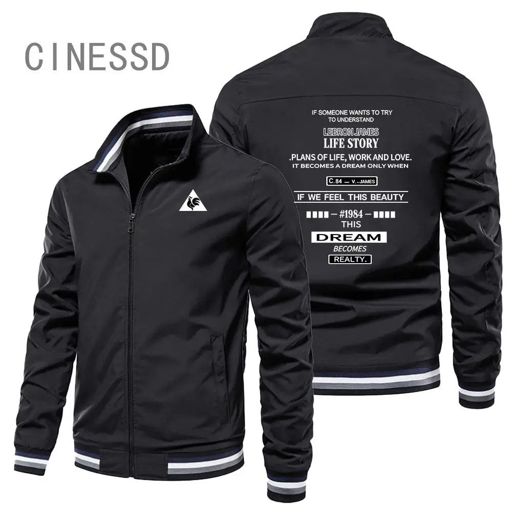 Bomber Jackets Men Varsity Jacket Zipper Waterproof Oversized Fashion Designer Clothes Baseball Jackets Men Windbreaker Jacket