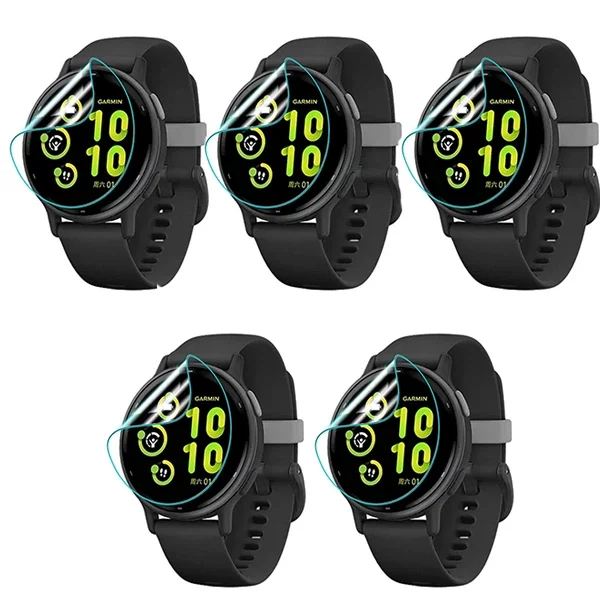 Premium 3D Anti-Scratch Screen Protector Film for Garmin Vivoactive 5 - Full Coverage HD Protection