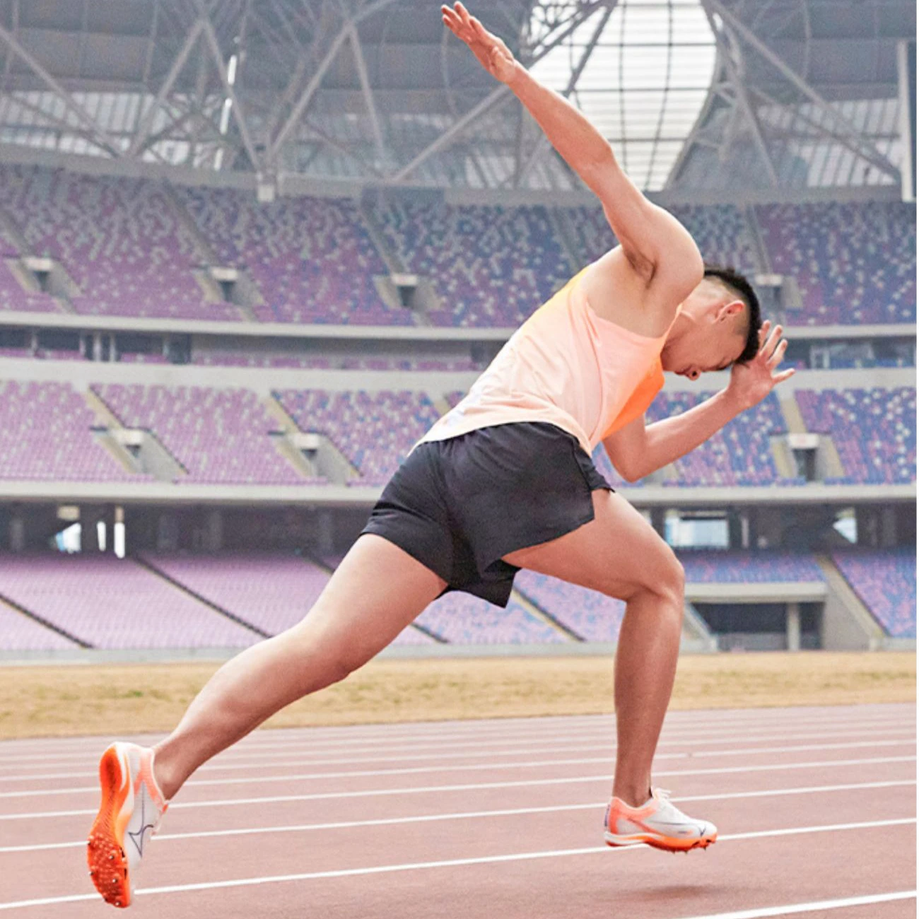 Health Carbon Plate Speed CP3 Spike Sprint Shoes Medium Long Distance Track and Field Competition Professional Running Shoes