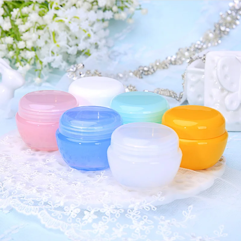 Wholesale 5pcs/lot Mini Empty Jar Pots Cosmetic Makeup Inner Lid Face