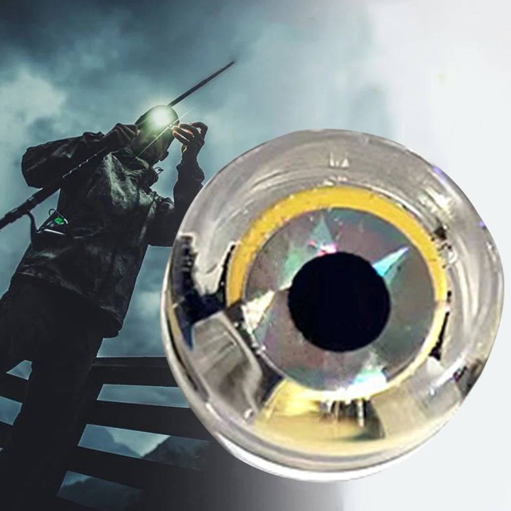 Eye Shape Attracting Fish Light Waterproof Mini Underwater Fishing Light Bright LED Fishing Bait Light Pesca Fishing Accessories