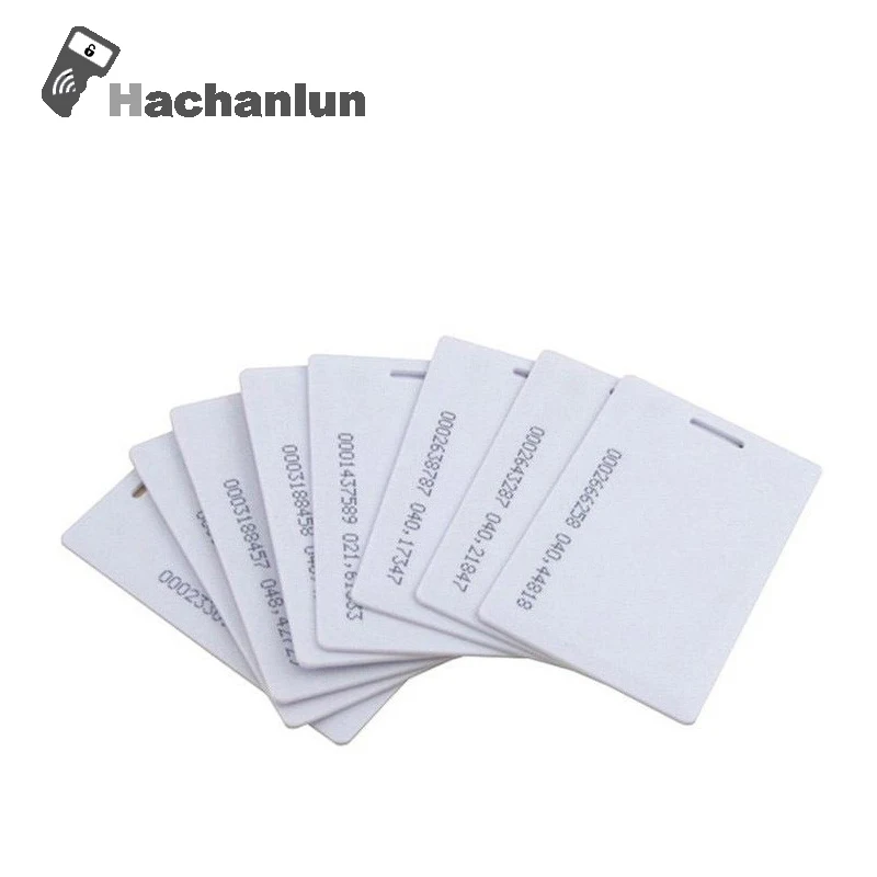 EM4100 RFID Sticker,125Khz PVC Material 1mm Thick Id Coin Key