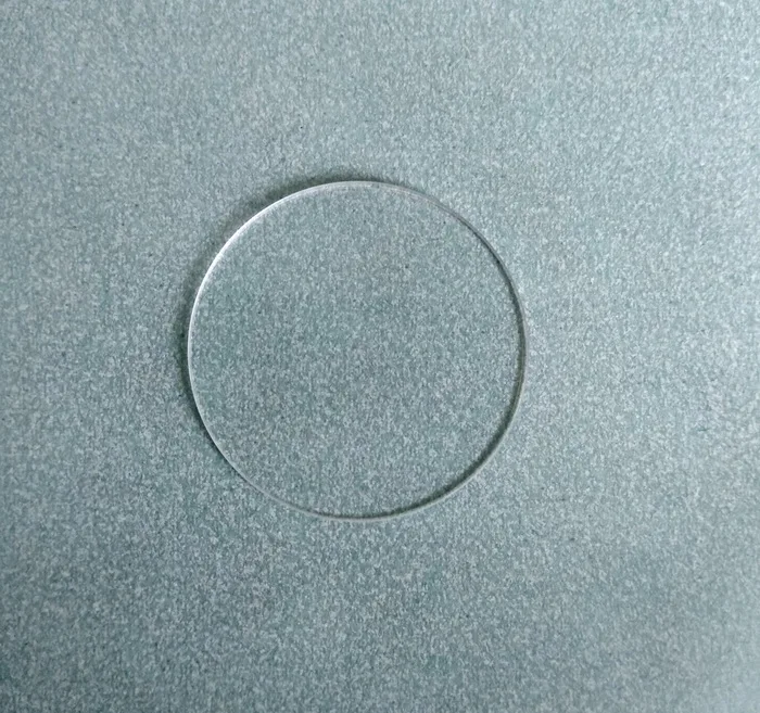 

B270 Coated Window Diameter 30mm, Thickness 1.1mm, Double-sided Transparency 400-1000nm