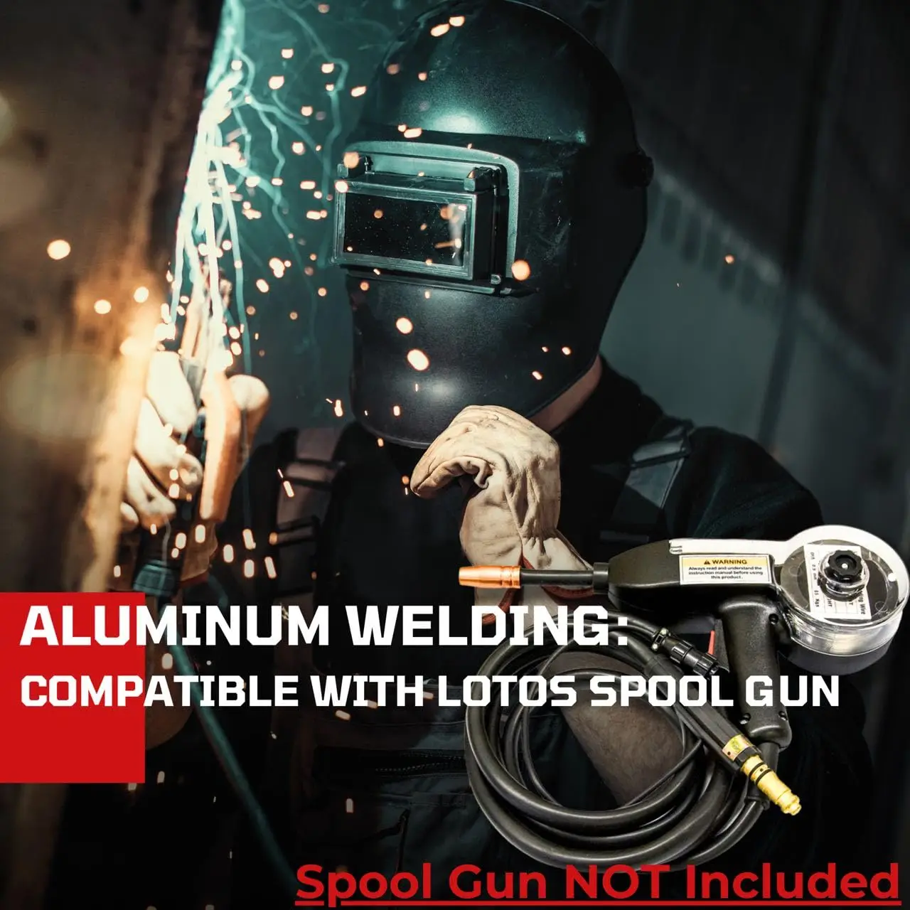 175A MIG Welder Advanced Auto MIG Synergistic Setting Voltage Fine Tuning Gas Welding Gasless Flux Core Welding