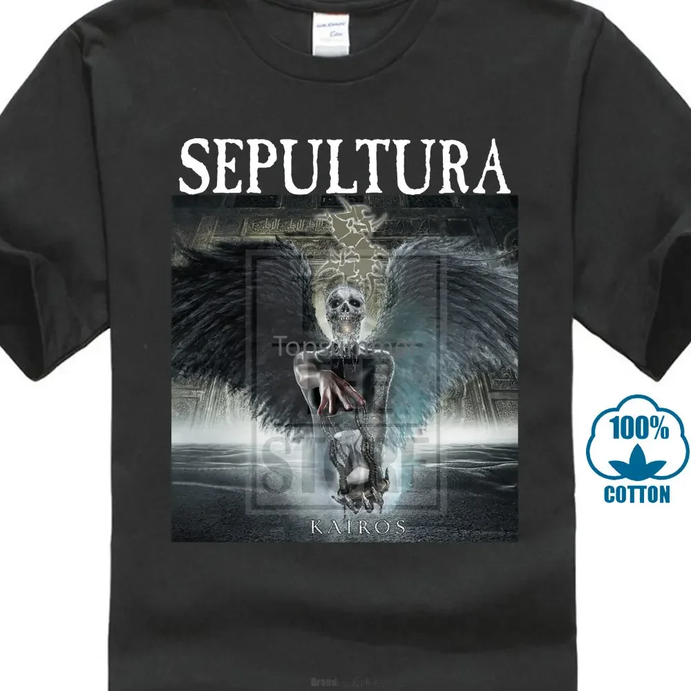 Sepultura Kairos T Shirt, Officiel, Musique Métal, M, L, XL, Neuf