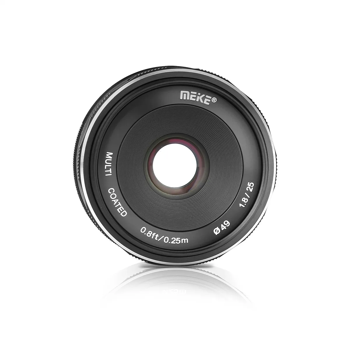 Meike 25mm f1.8 Large Aperture Manual Lens for Olympus Micro 4/3/Sony E/Canon EF