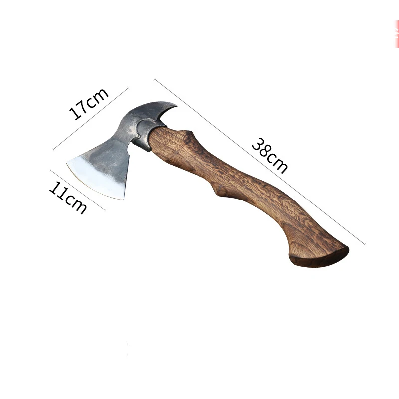 Logging, chopping wood, camping tools, camping axe, opposite sex hook axe, manganese steel forged outdoor axe 6