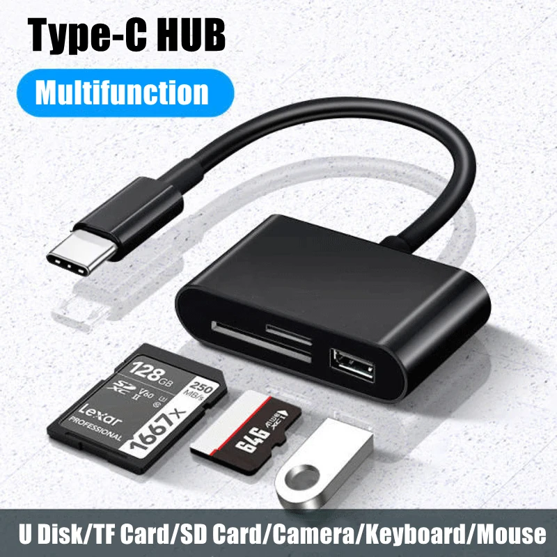 USB-концентратор с портом USB Type-C 3 0 дюйма 5 портов |