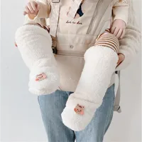 Korean Baby Socks Long Warm Thicken Cartoon Bear Rabbit Floor Socks for Boys Girls 1