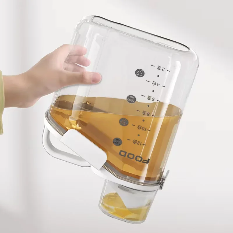 Airtight Food Storage Containers Cereal Dispenser Cereal Container Storage Box Rice Dispenser Grain Dispenser Kitchen Organizer 4