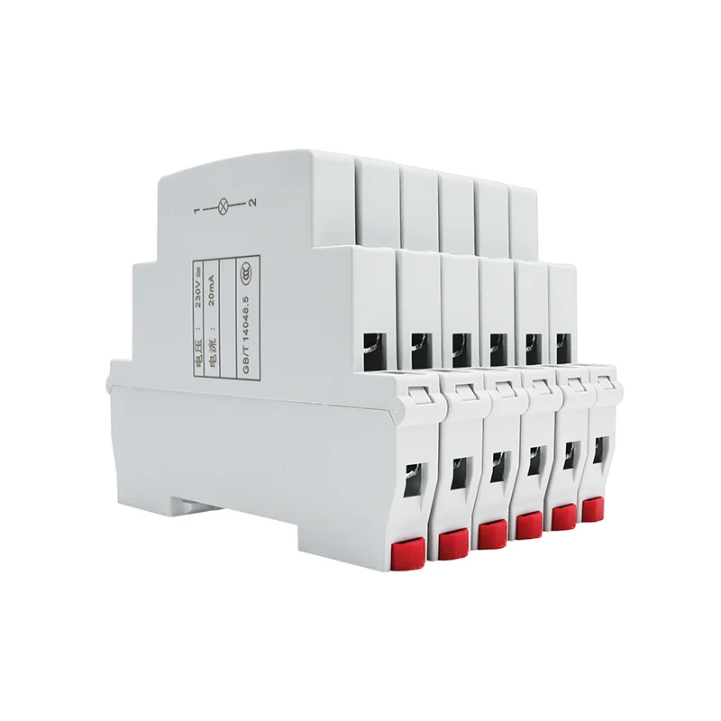 รูปสินค้า ไฟแสดงสถานะ Din Rail 230V 50/60Hz โคมไฟคู่
