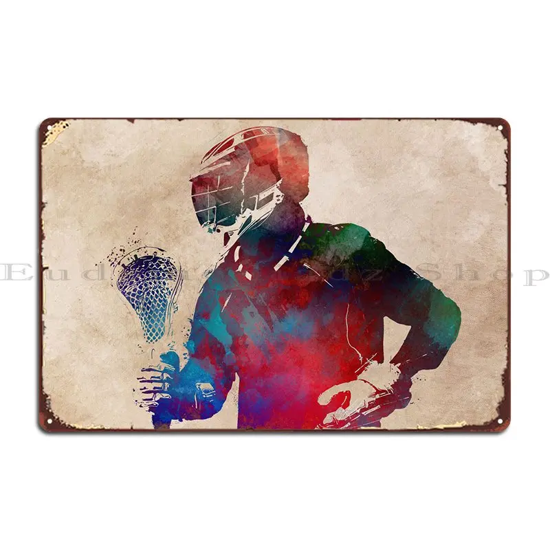 

Lacrosse, спортивное искусство, металлический знак, Настенная роспись, дизайнерская роспись на стену, жестяной знак, плакат
