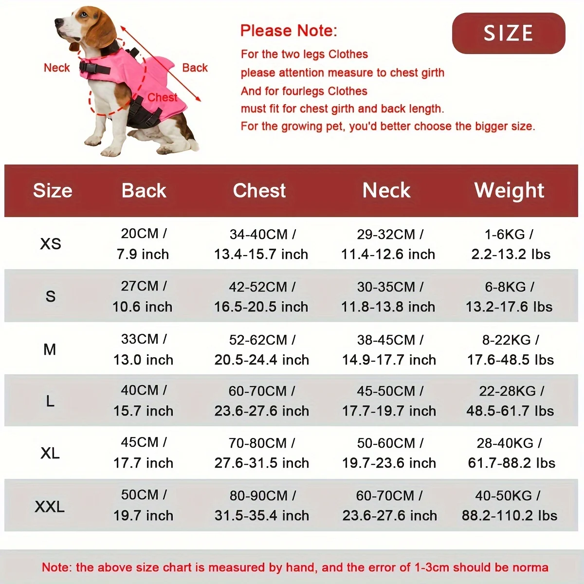 Shark Dog Life Jacket 2