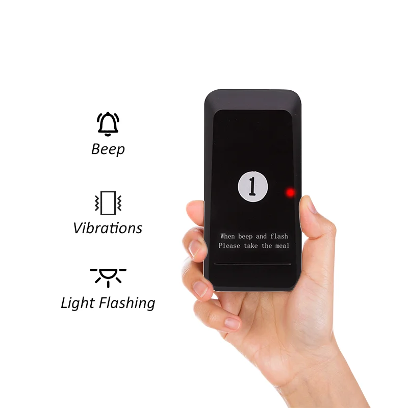 Sistema Cercapersone Wireless Per Ristoranti - Set Da 20 Con Vibrazione E Suono, Portata Fino A 1000m&sup2;