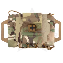 Enhanced Outdoor Emergency First Aid Kit Pouch (CAMO)