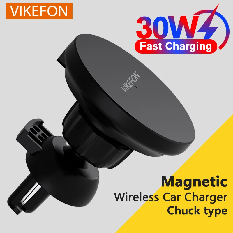 자기 자동차 무선 충전기 스탠드 아이폰 15 14 13 12 프로 최대 미니 자동차 ..