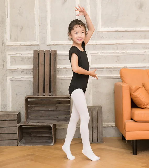 Collants de danse de ballet ultra fins pour filles, bas en velours pour  enfants, monochromes, blancs, enfants, nouveau design, été - AliExpress