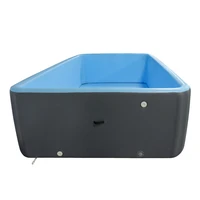 Piscine gonflable carrée 5x3x1,2m, sur mesure avec filet renforcé, pour le plaisir estival dans la cour pour adultes et familles 2