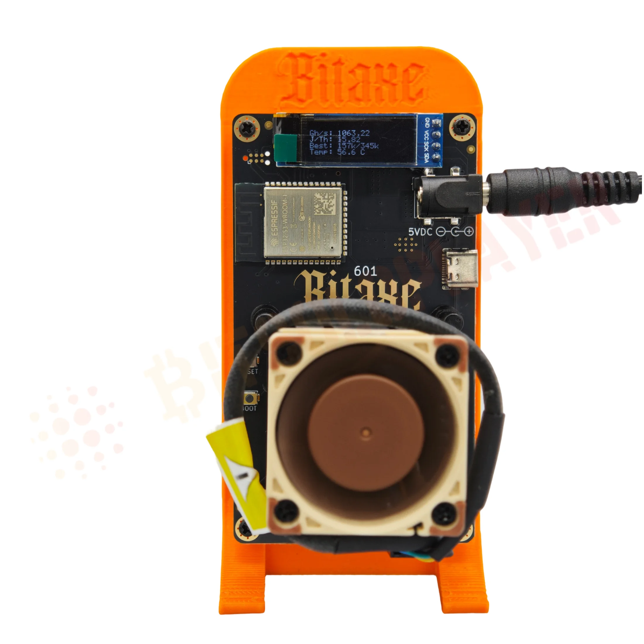 100% noiseless Bitaxe Gamma 601 1.2TH/s bitcoin miner Sha256 Solo Mining  Open Source Bitcoin ASIC Miner With NF-A4X20 PWM Fan - AliExpress