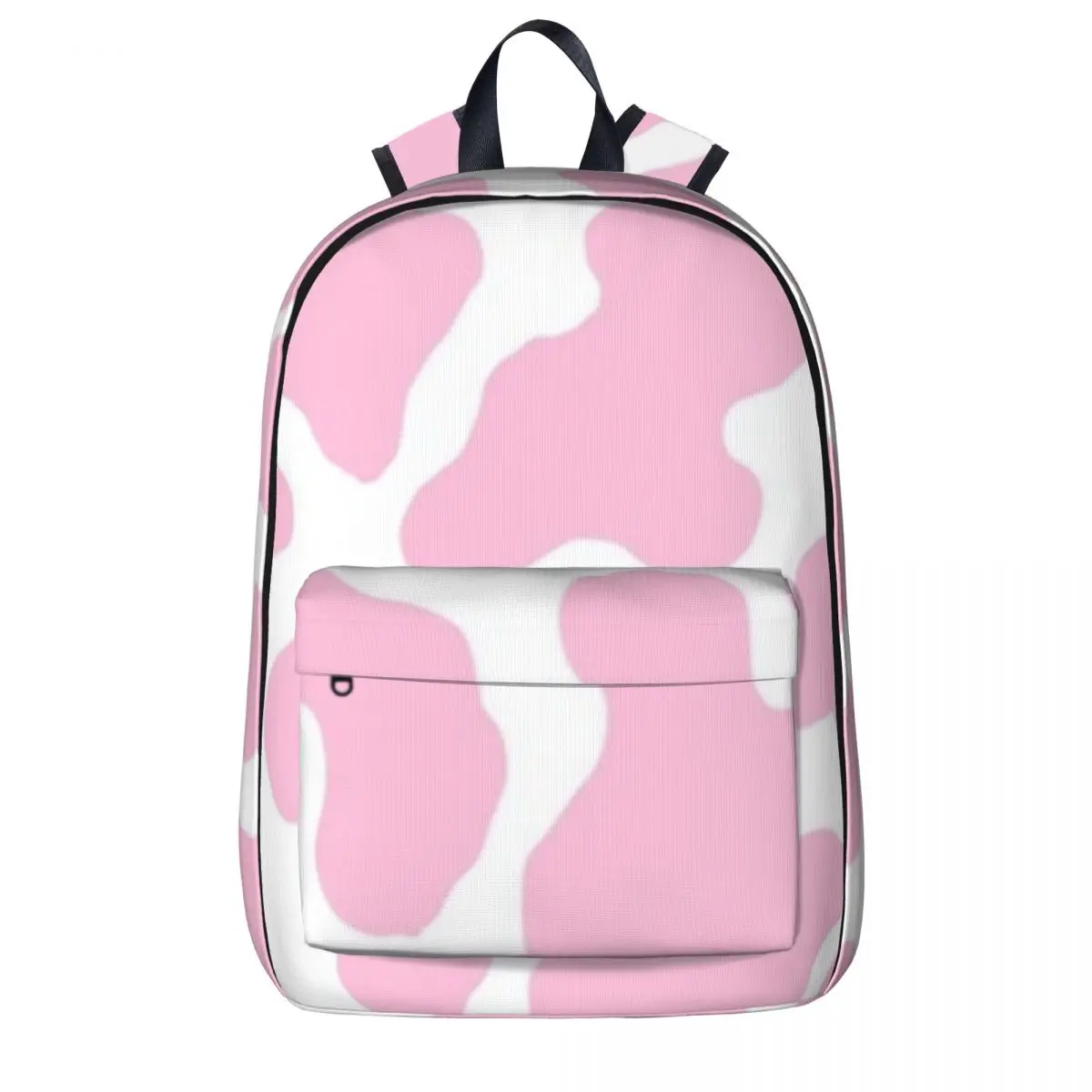 

Pink Strawberry Cow Print Aesthetic Pattern Backpack Bookbag Students School Bag Kids Rucksack Laptop Rucksack Shoulder Bag