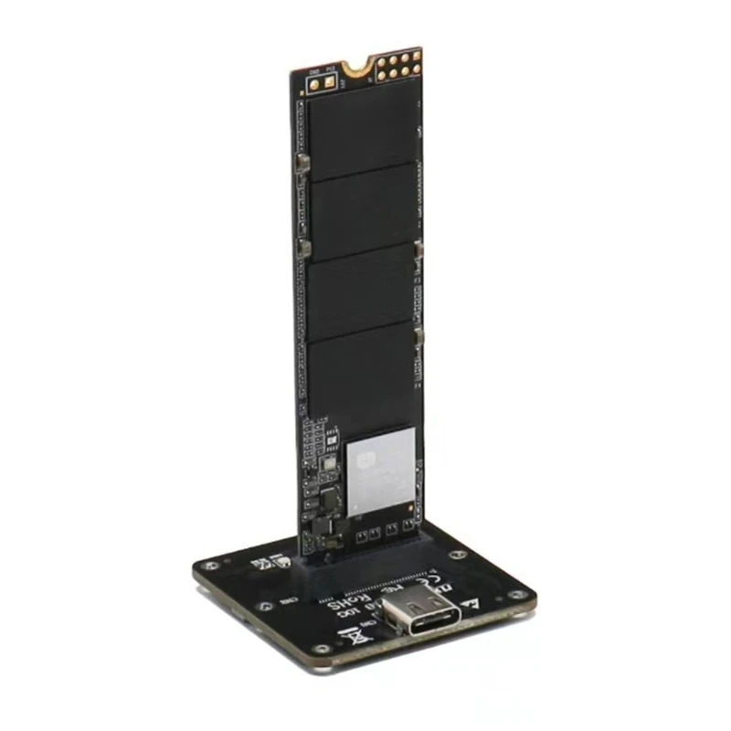 External SSD Hard Disk NVME Enclosure 10G Online Reading Writing Speed SSD Case For M.2 NVME SATA Docking Station Test Board
