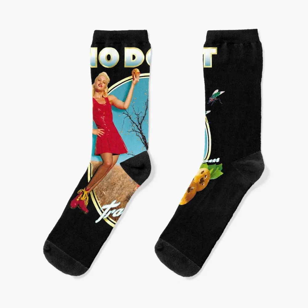 

Music Vintage No Doubt Band Tragic KingdomChristmas Socks aesthetic halloween Heating sock gift Girl'S Socks Men's