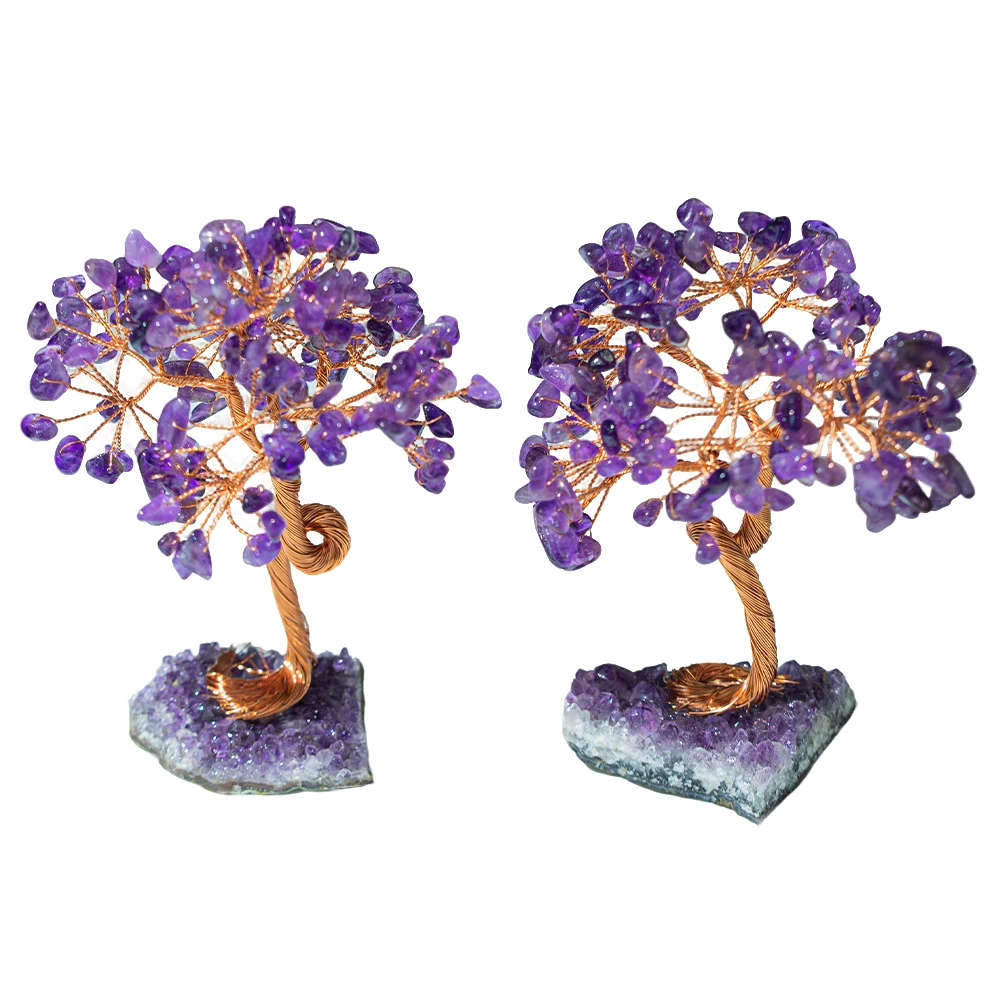 Natural Amethyst Money Tree – Deep Purple Crystal Cluster for Wealth, Luck & New Year Feng Shui Decor 8 S5c0aa909217b4b0bb455ab34324bd185f