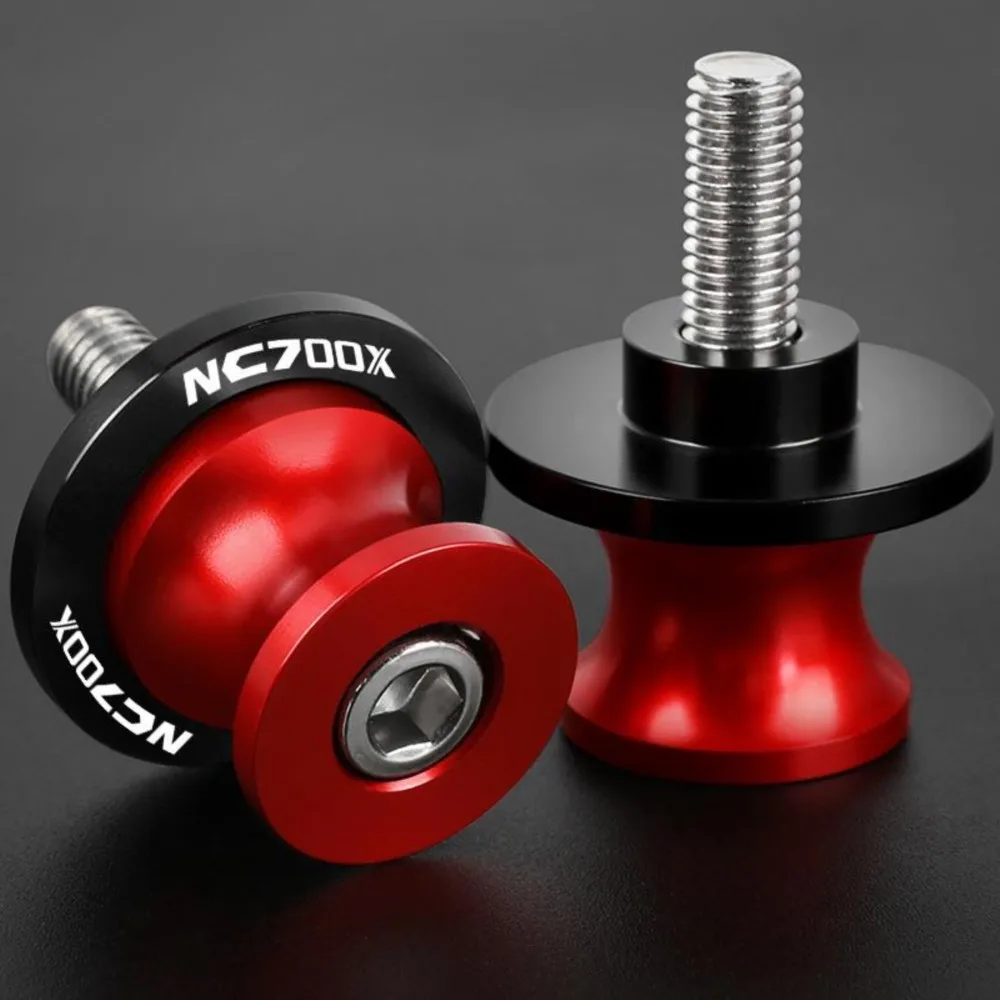 

For HONDA NC700X NC 700 X 2012 2013 2014 2015 2016 Motorcycle Accessories CNC Aluminum Swingarm Spools Slider Rear Stand Screws