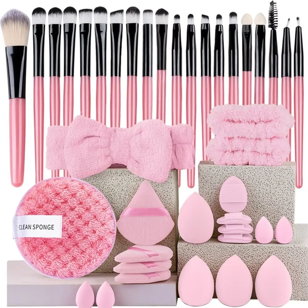 Mini Makeup Brush Set - 10 Piece Professional Beauty Tools Collection