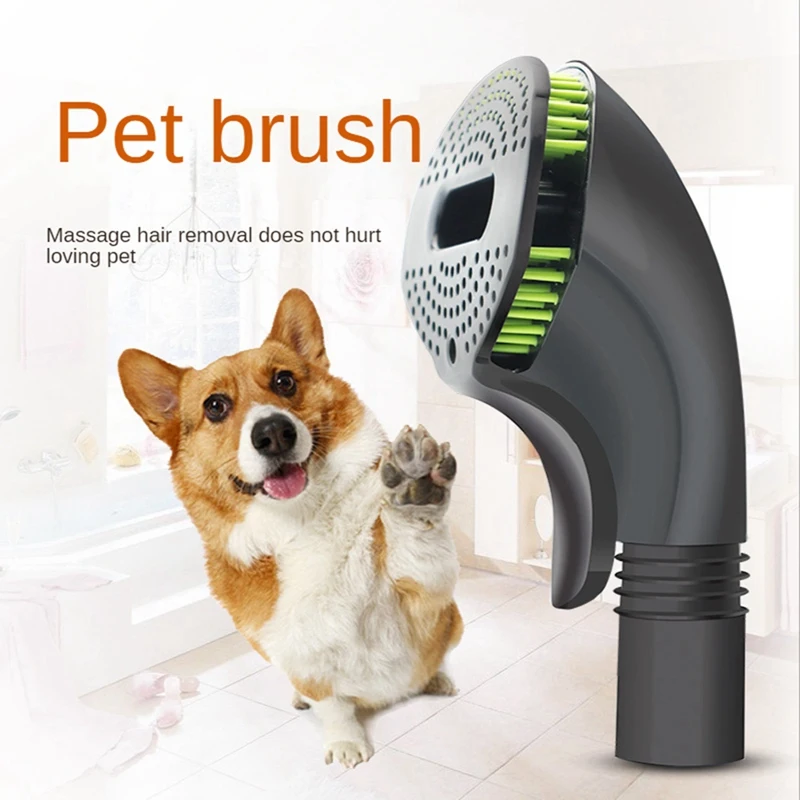 Pet Cat Dog Grooming Brush Vacuum Cleaner Attachment Tool Loose Hair Groom 32mm 2