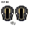 Redcat Ascent 18 Upgrade Parts Brass Differential Covers Front and Rear Axle Diff Cover For Rc Car Crawler Accessories 1/18 1
