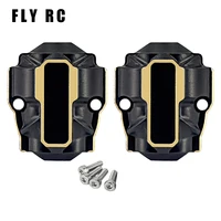 Redcat Ascent 18 Upgrade Parts Brass Differential Covers Front and Rear Axle Diff Cover For Rc Car Crawler Accessories 1/18 1