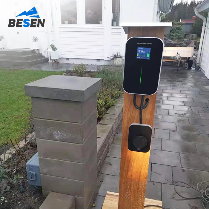 베센 제조사 홈 32A 3상 22kW 테슬라 전기차 충전기 고품질