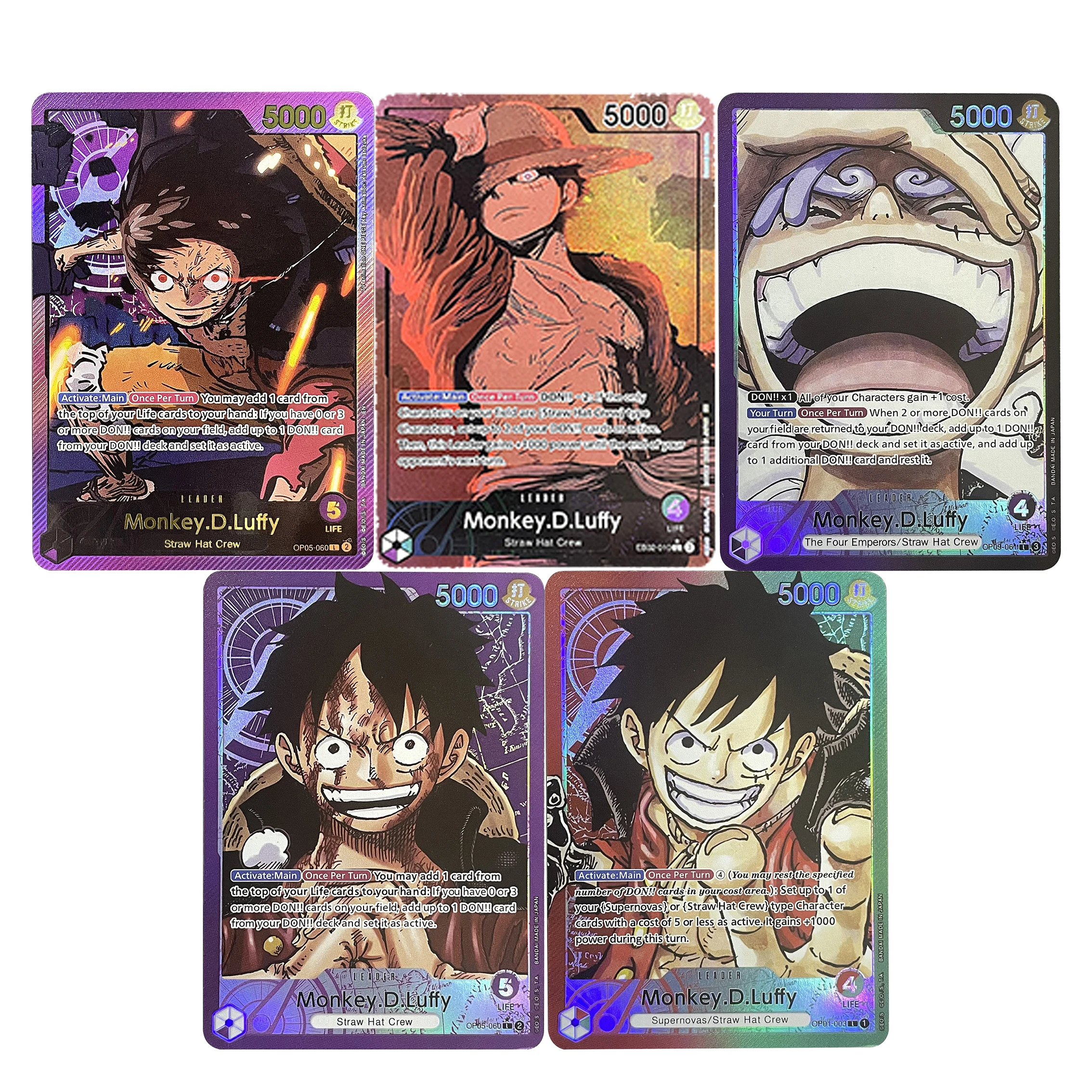 ONE PIECE Card OPCG LUFFY Set OP10-118 Monkey-D-Luffy SEC Alt Art